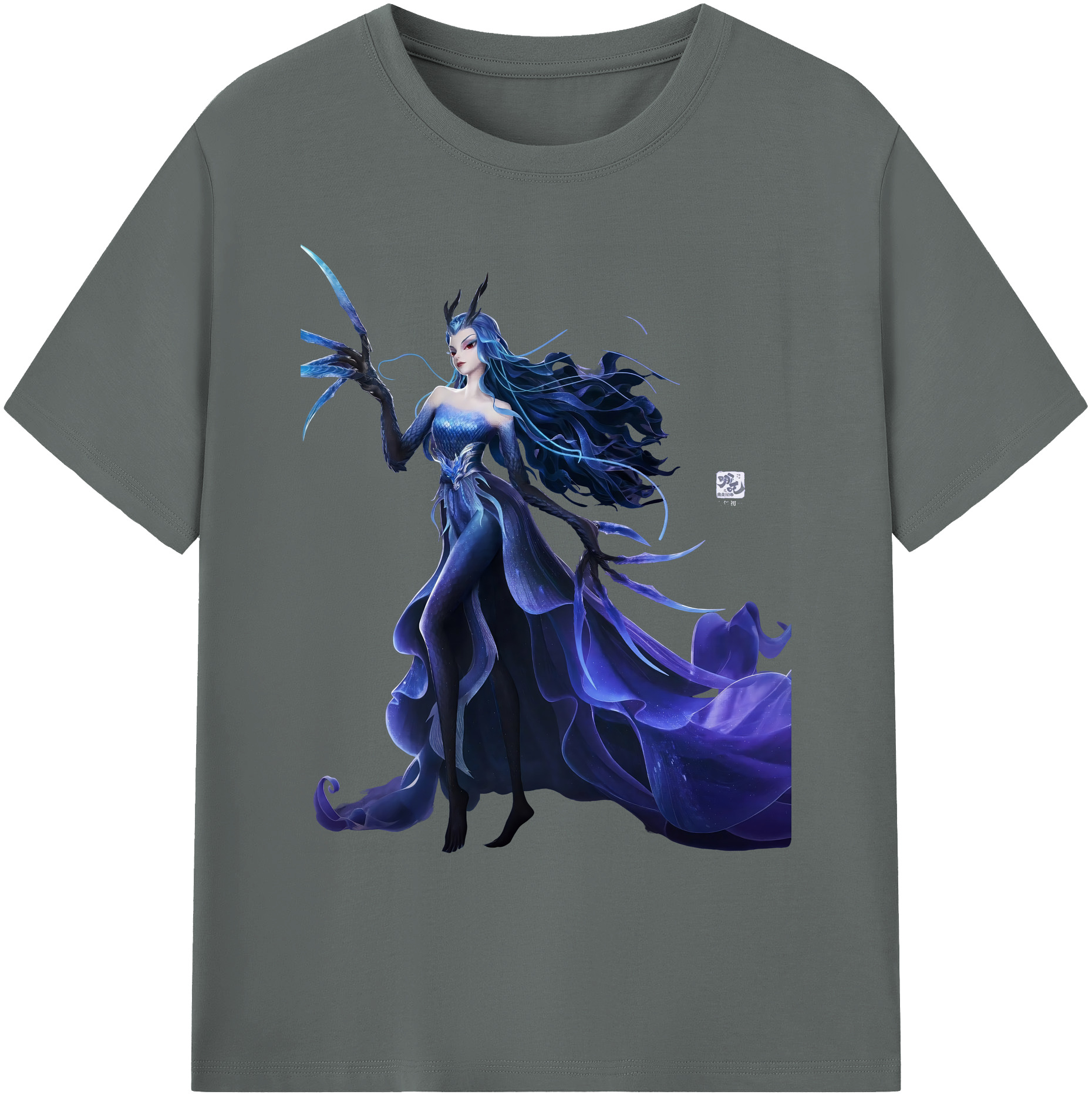 （画像用） Ne Zha 2 ナタ 魔童の大暴れ 綿100％ メンズ半袖Tシャツ｜肌触りやわらか＆通気性